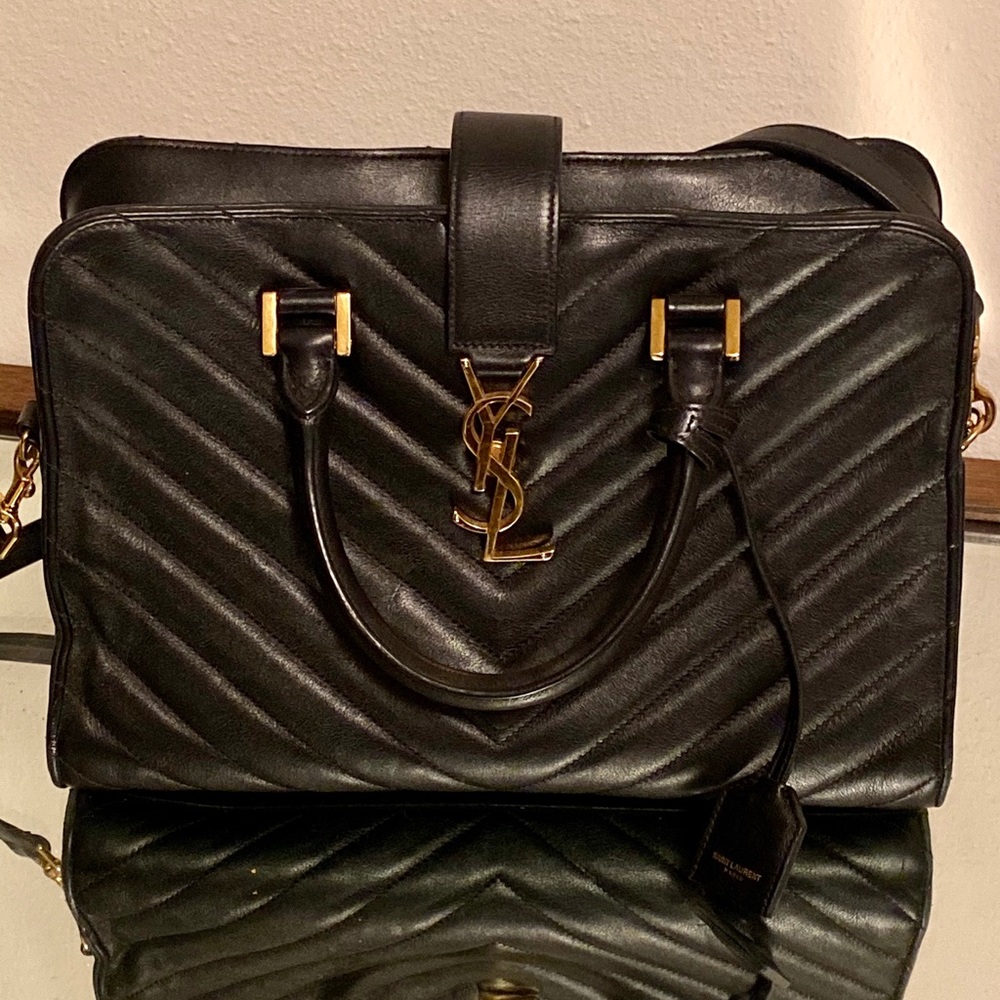 Authentic YSL leather bag